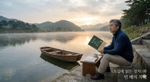 [50대 책 추천] 마음의 화를 다스리는 장자의 지혜, <50에 읽는 장자>와 ‘빈 배’의 우화